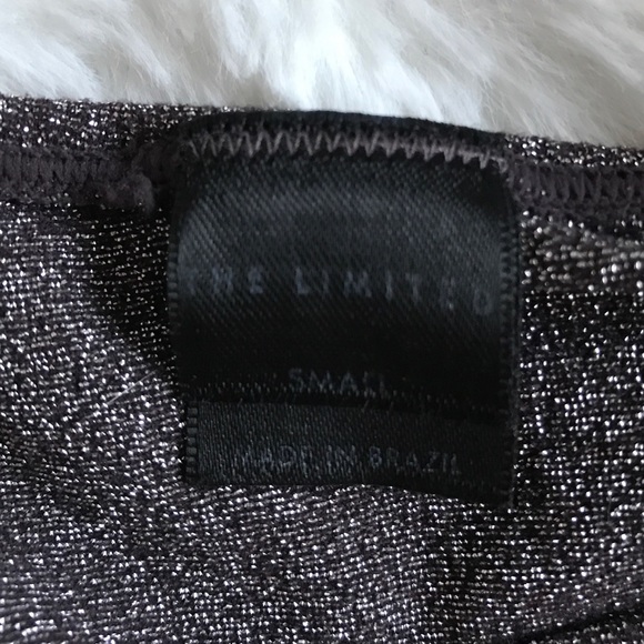 The Limited Metallic Stretch Sleeveless Top Small - Picture 9 of 12